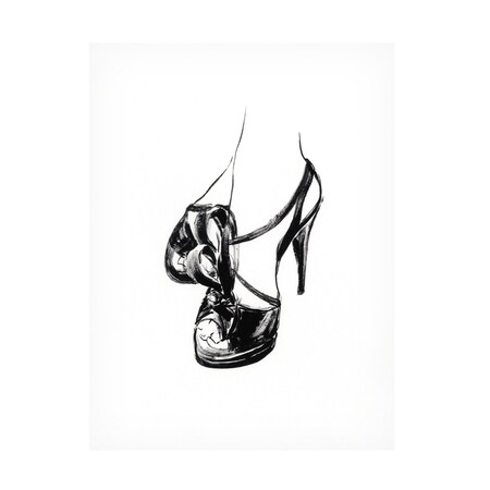 Ethan Harper 'Black Heels I' Canvas Art, 14x19